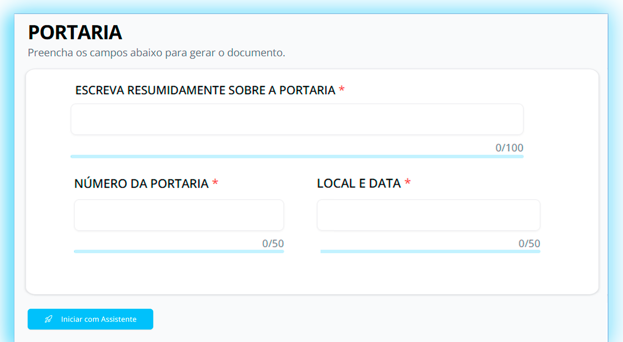 Forneça as Informações